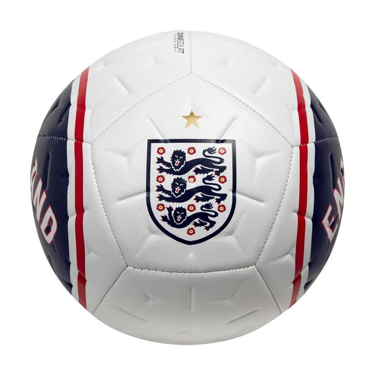 White-Blue - Front - England FA Nike Training Football