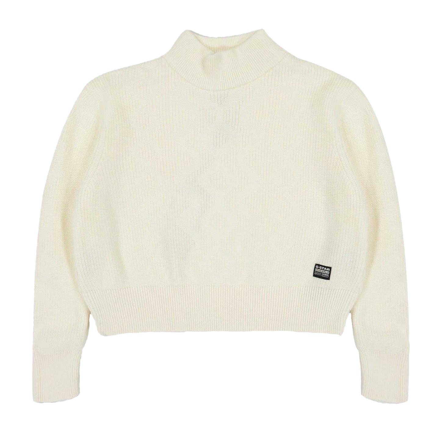 Milk - Front - G-Star Childrens-Kids Cable Knit Jumper