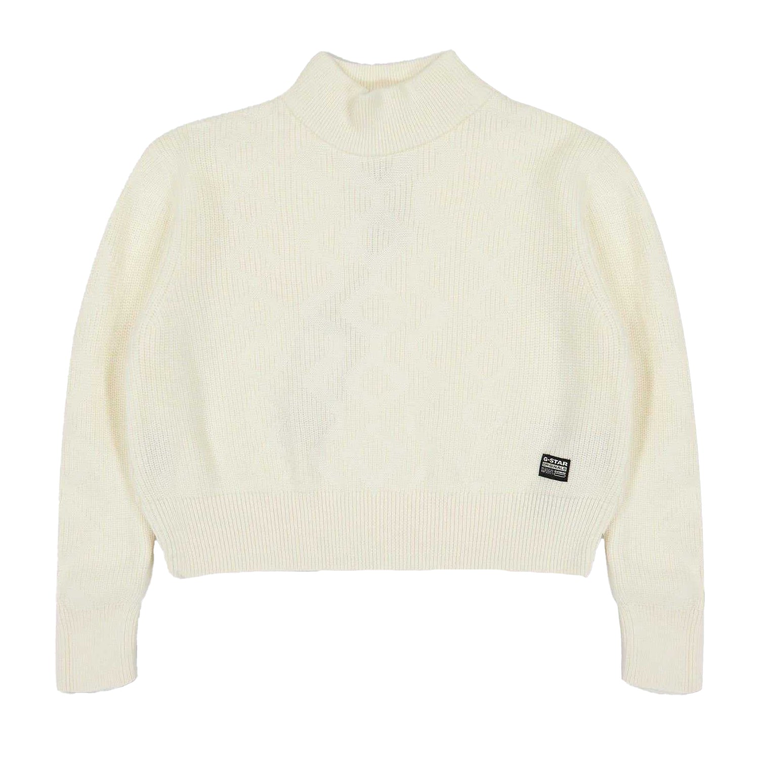 Milk - Front - G-Star Childrens-Kids Cable Knit Jumper
