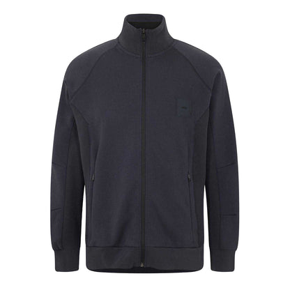 Dark Blue - Front - Boss Mens Skaz Funnel Neck Raglan Sweatshirt