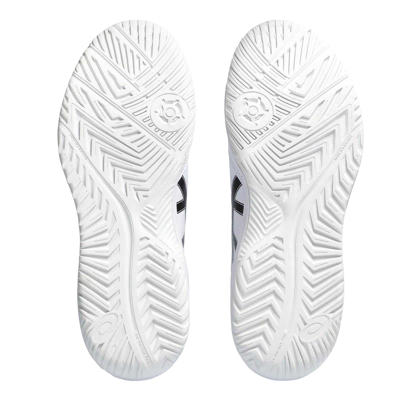 White-Black - Lifestyle - Asics Mens Dedicate 8 Tennis Shoes