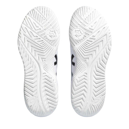 White-Black - Lifestyle - Asics Mens Dedicate 8 Tennis Shoes