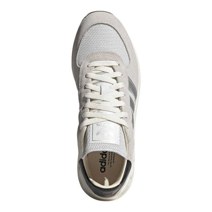 White - Side - Adidas Mens Lux Suede Trainers