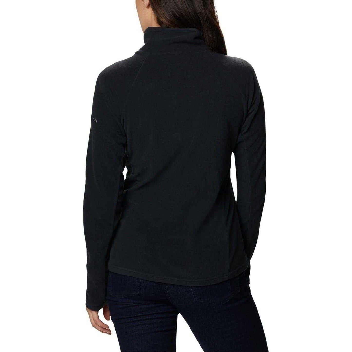Black - Back - Columbia Womens-Ladies Glacial IV Funnel Neck Raglan Sweatshirt