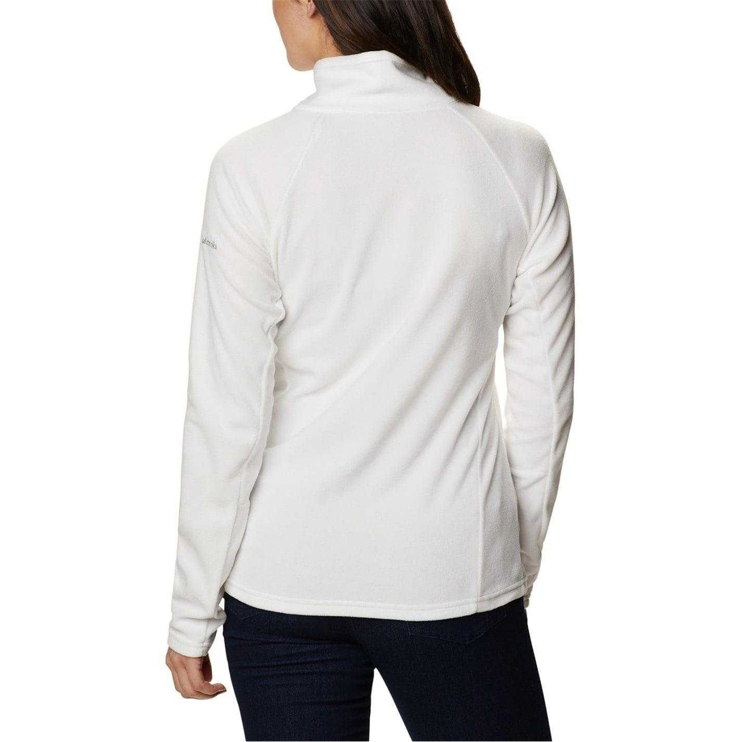 White - Back - Columbia Womens-Ladies Glacial IV Funnel Neck Raglan Sweatshirt