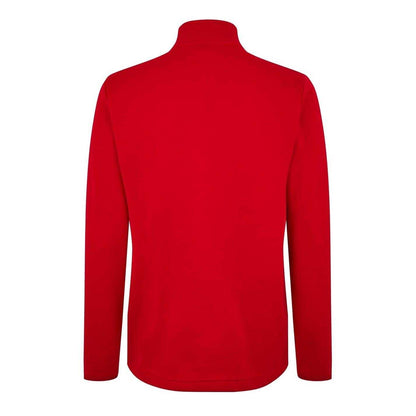 Vermillion - Back - Umbro Mens Club Essential Quarter Zip Regular Sweatshirt