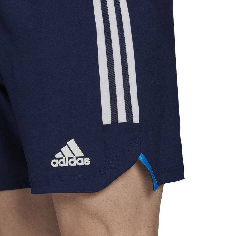 Blue-White - Side - Adidas Mens Condivo 22 Match Shorts