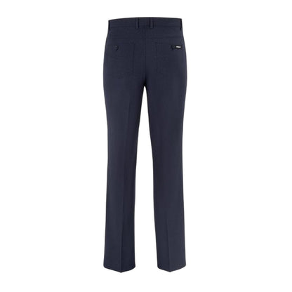 Navy - Back - Adler Mens Performance Trousers