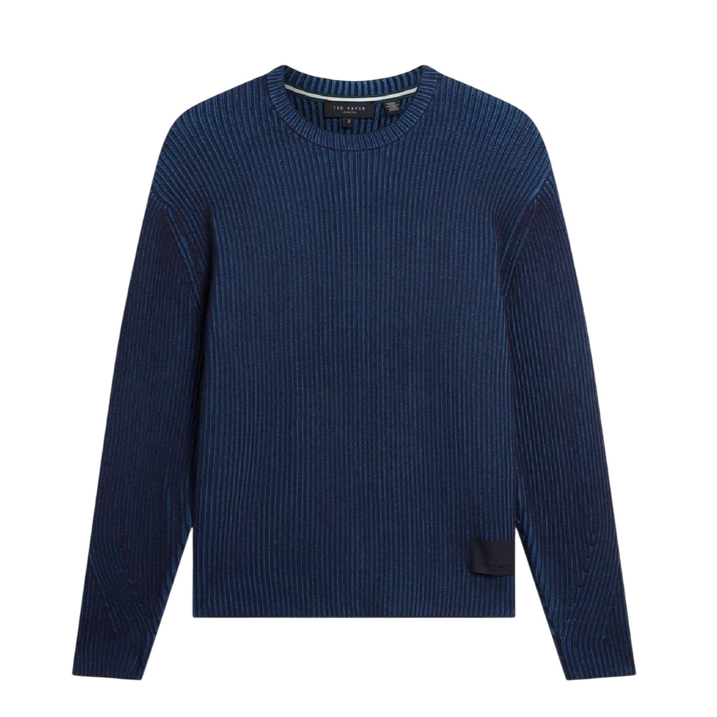 Navy - Front - Ted Baker Mens Regular Sweater Top