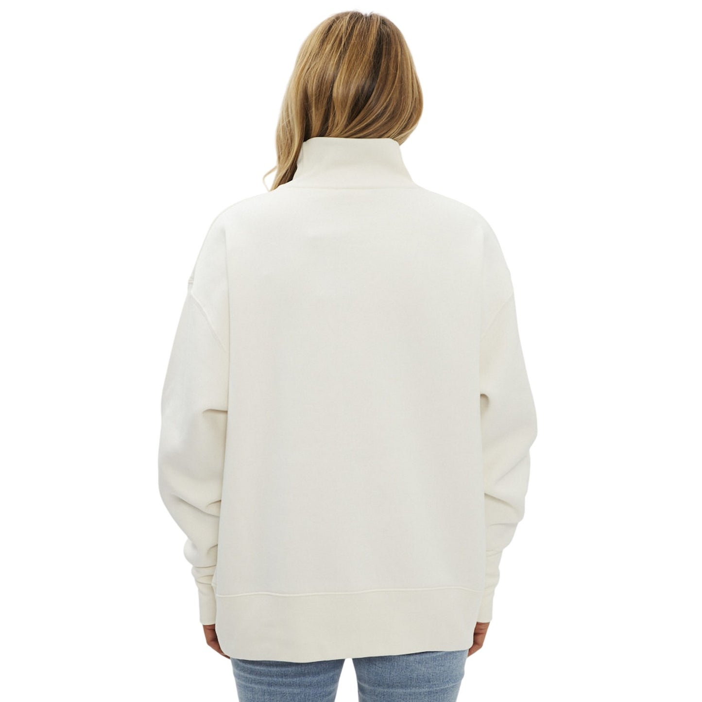 Tofu Marl - Back - Levis Womens-Ladies Gardenia Sweatshirt