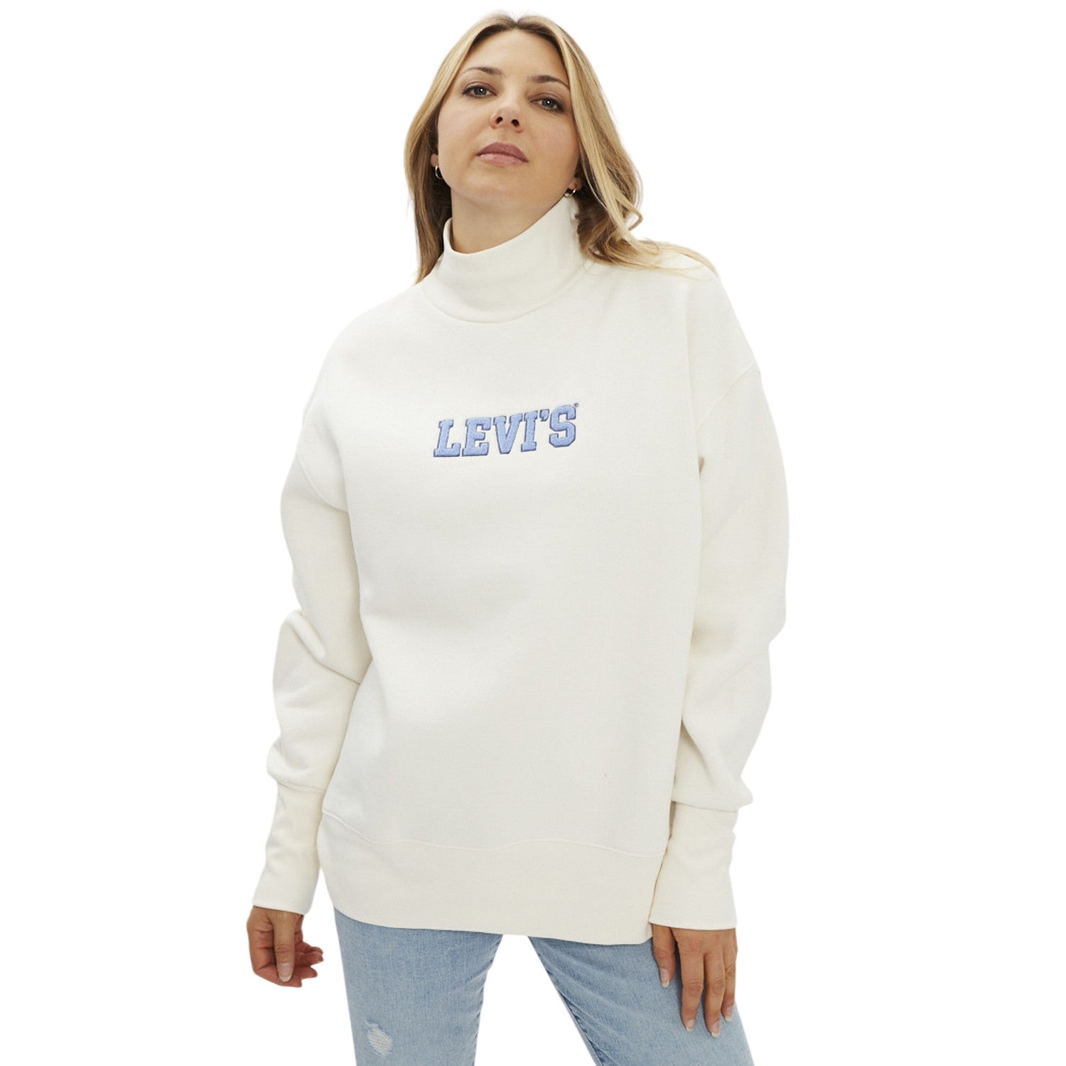 Tofu Marl - Front - Levis Womens-Ladies Gardenia Sweatshirt