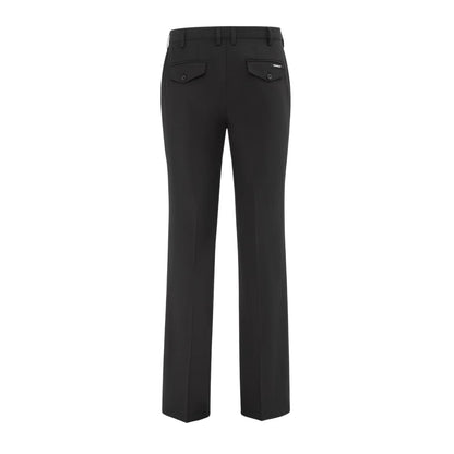 Black - Back - Donnay Mens Performance Trousers