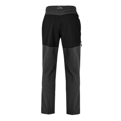 Grey-Black - Back - Karrimor Mens Rock Hiking Trousers