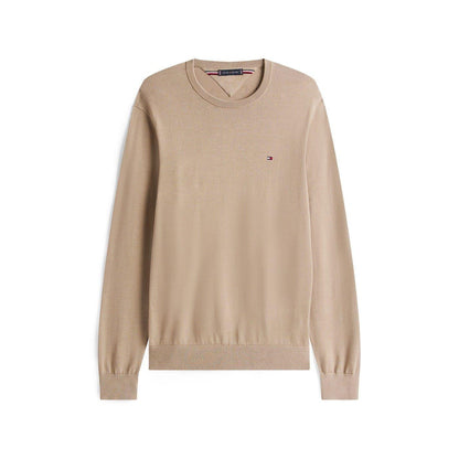 Coast - Front - Tommy Hilfiger Mens Cotton Crew Neck Jumper