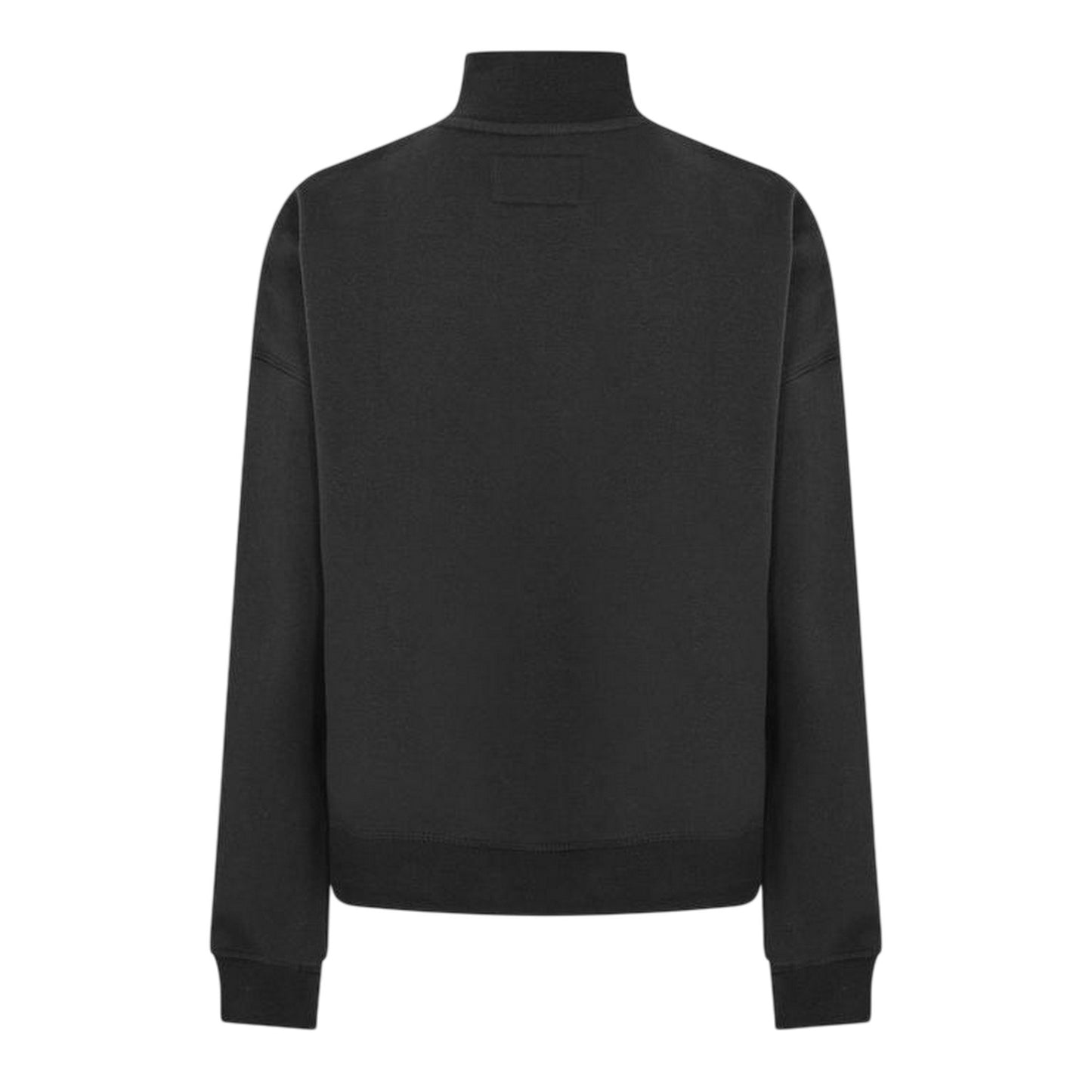 Black - Back - Jack Wills Womens-Ladies Honeylane Half Zip Sweatshirt