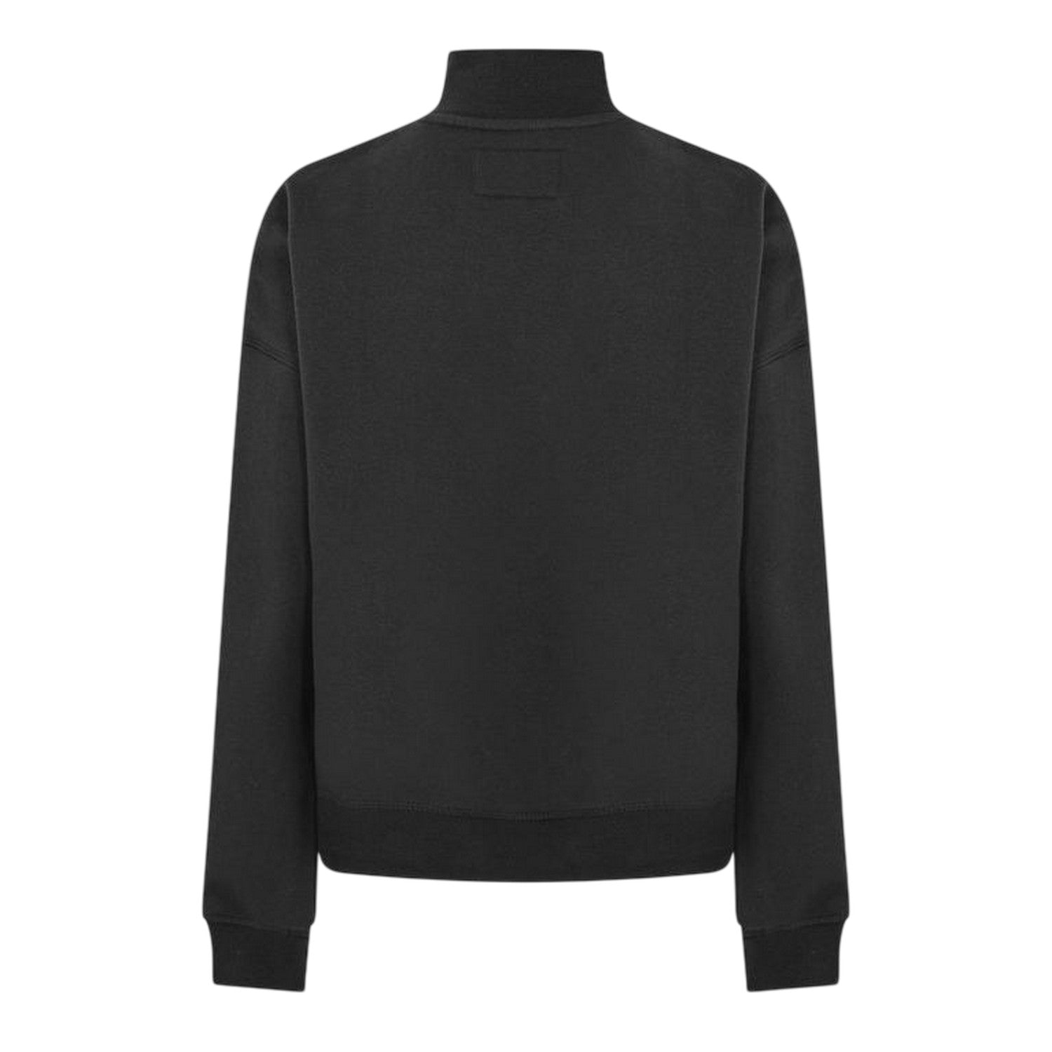 Black - Back - Jack Wills Womens-Ladies Honeylane Half Zip Sweatshirt
