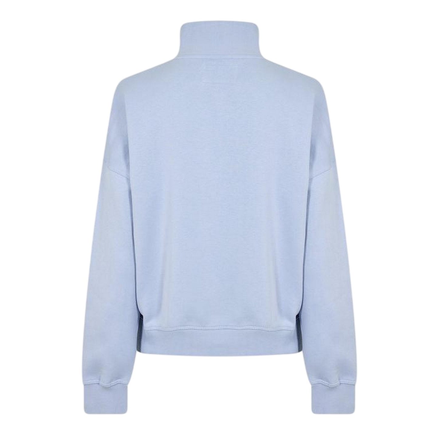 Soft Blue - Back - Jack Wills Womens-Ladies Honeylane Half Zip Sweatshirt