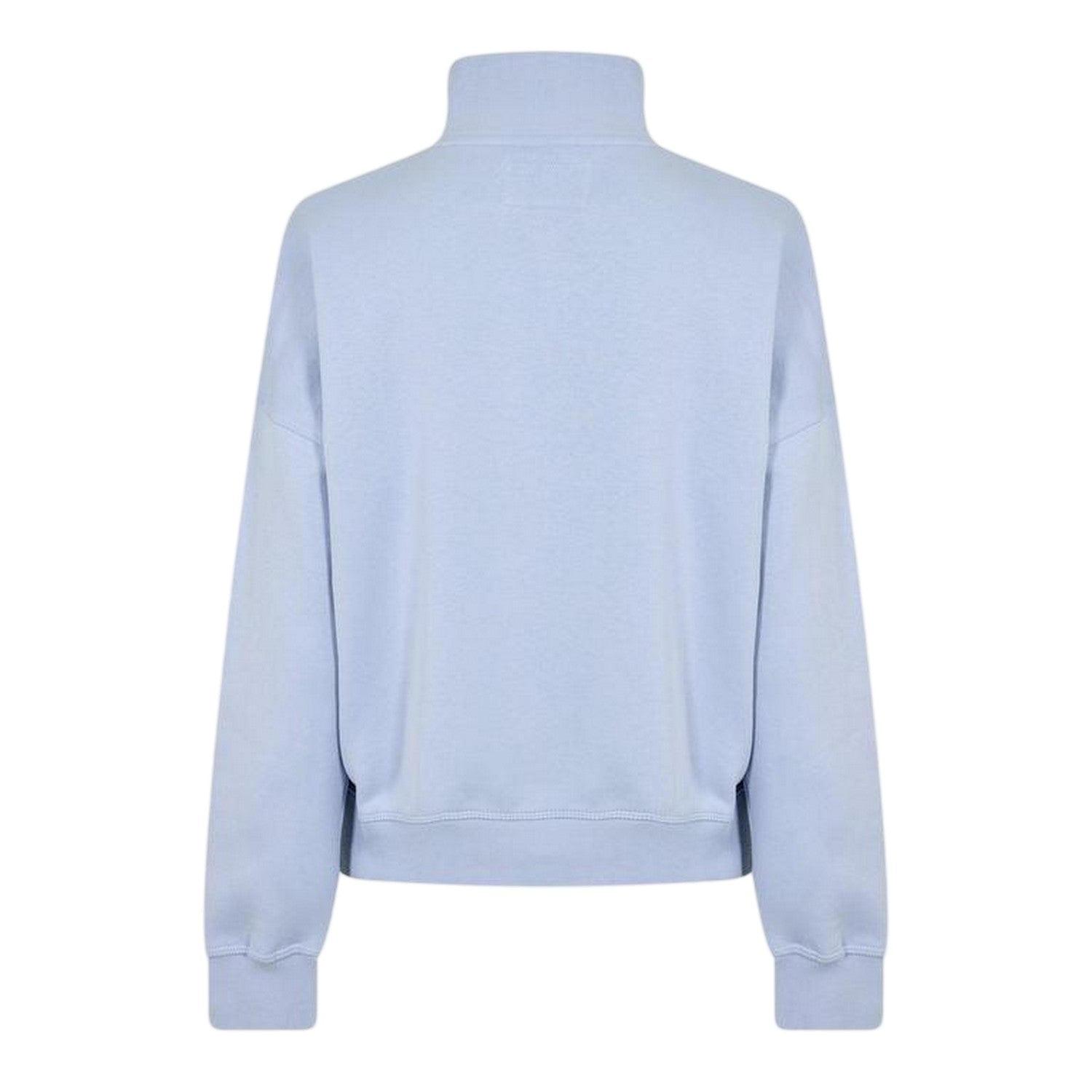 Soft Blue - Back - Jack Wills Womens-Ladies Honeylane Half Zip Sweatshirt