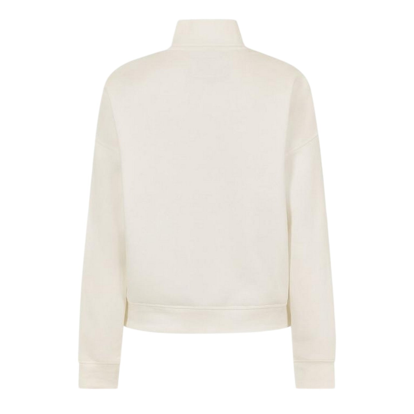 Vintage White - Back - Jack Wills Womens-Ladies Honeylane Half Zip Sweatshirt