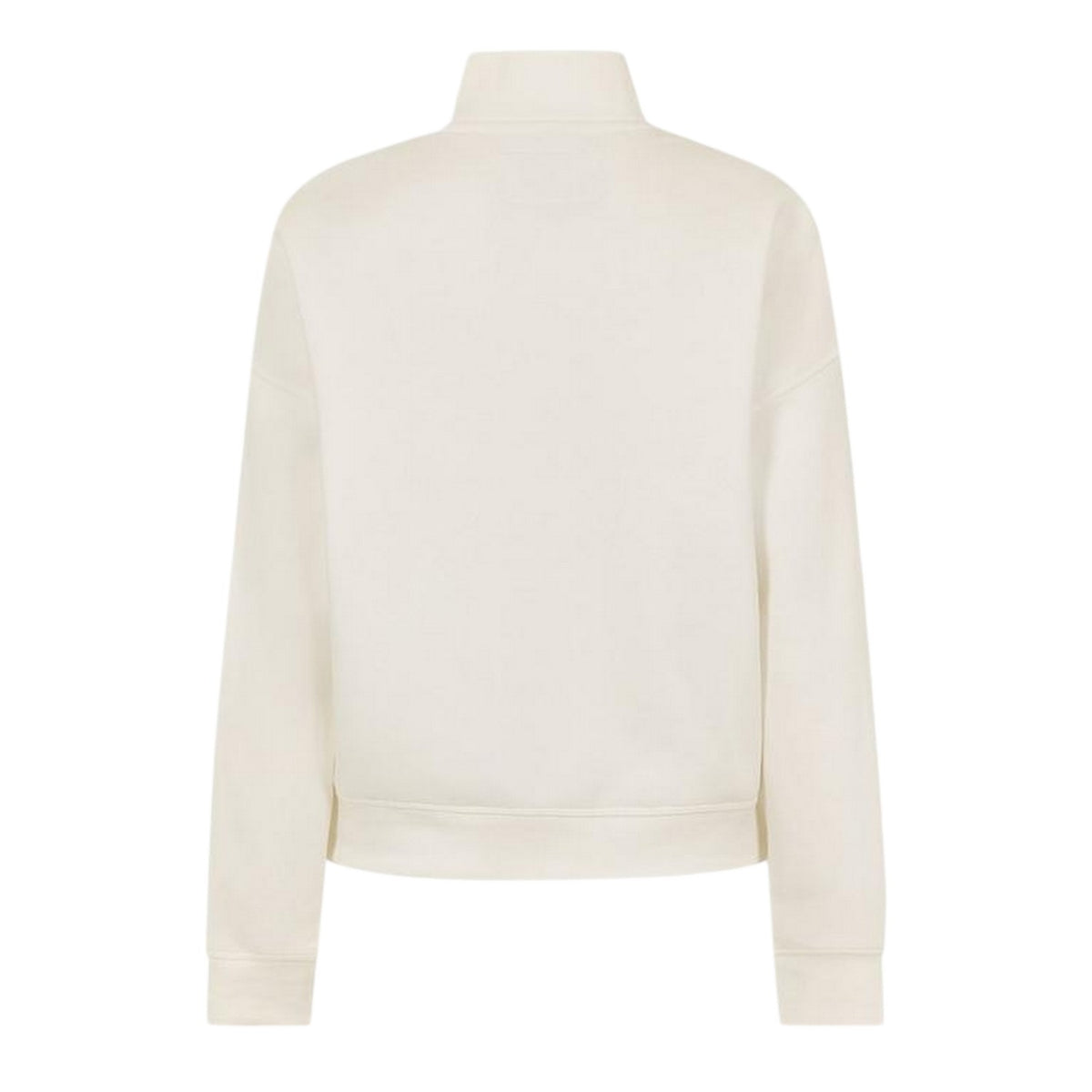 Vintage White - Back - Jack Wills Womens-Ladies Honeylane Half Zip Sweatshirt