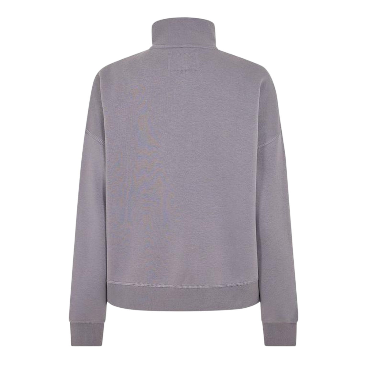 Dusky Blue - Back - Jack Wills Womens-Ladies Honeylane Half Zip Sweatshirt