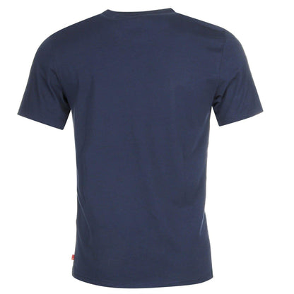 Navy - Pack Shot - Levis Mens Batwing Logo T-Shirt