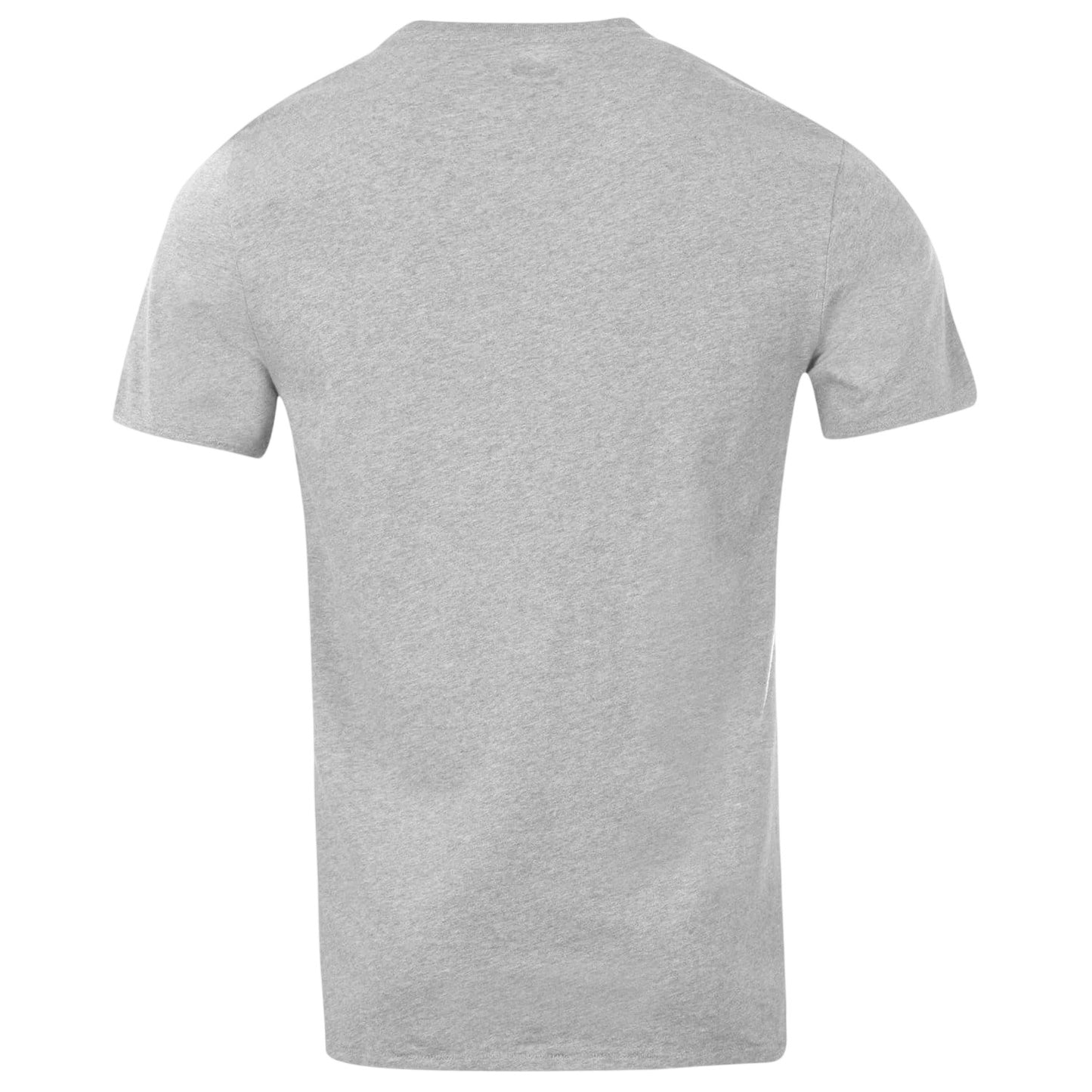 Grey-Red - Back - Levis Mens Batwing Logo T-Shirt