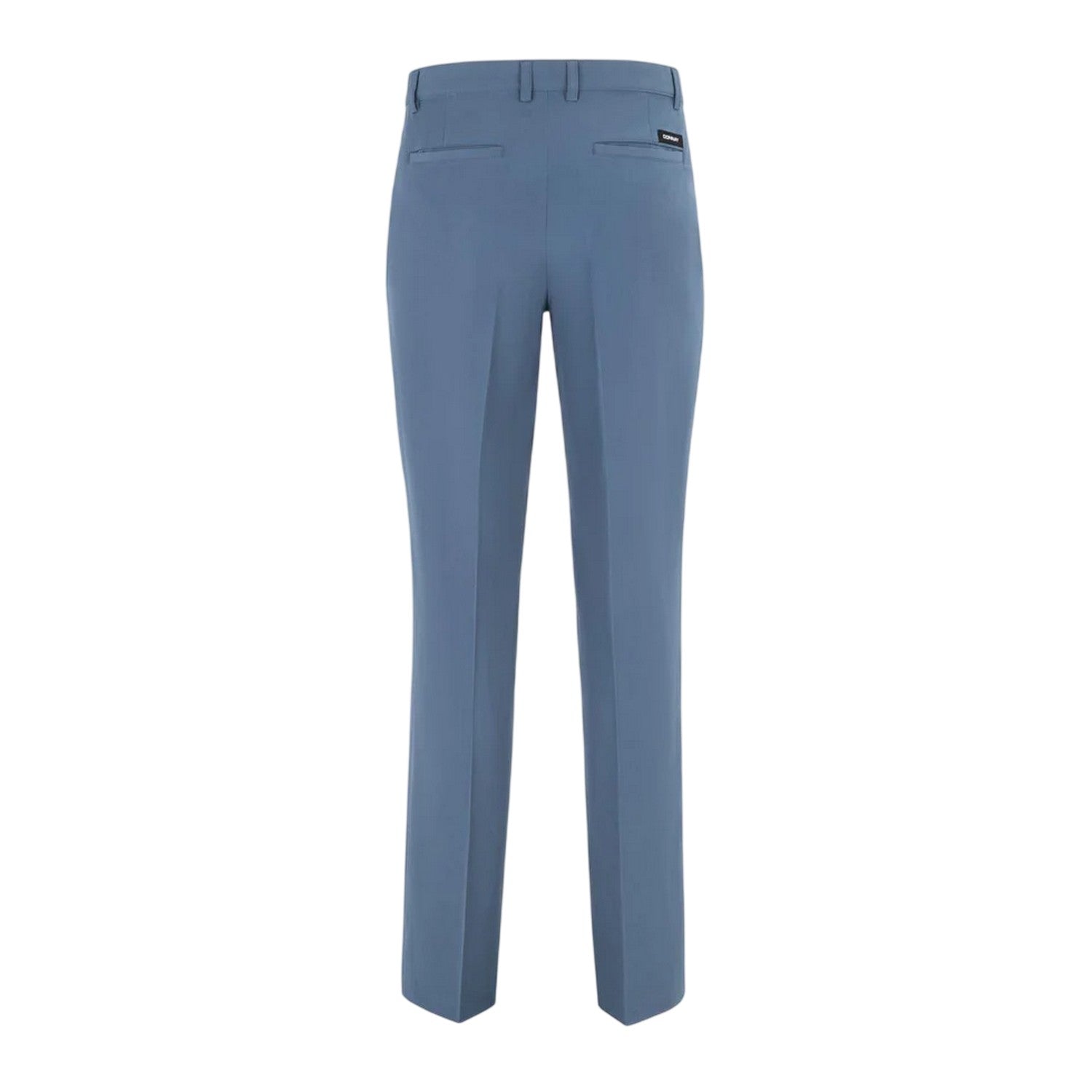 Blue - Back - Donnay Mens Performance Anti-Bacterial Formal Trousers