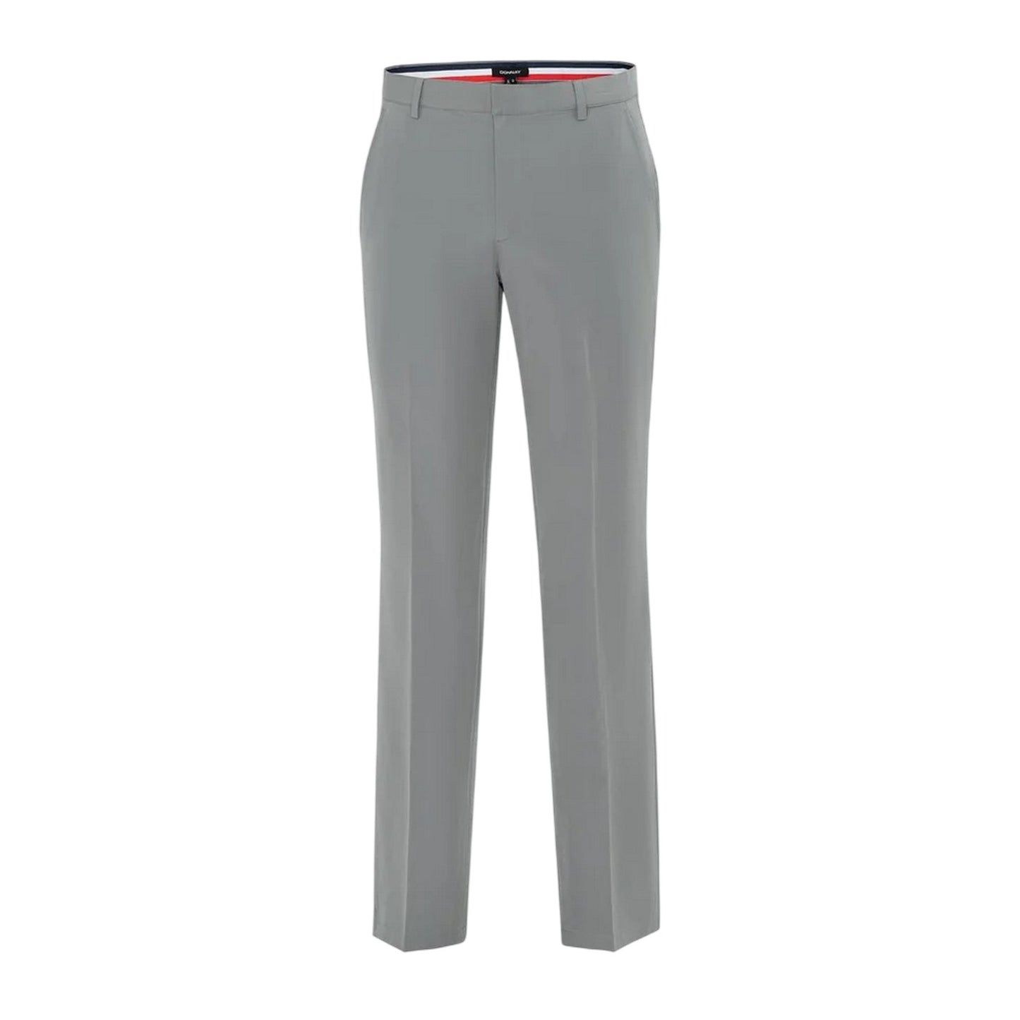 Brown - Front - Donnay Mens Performance Anti-Bacterial Formal Trousers