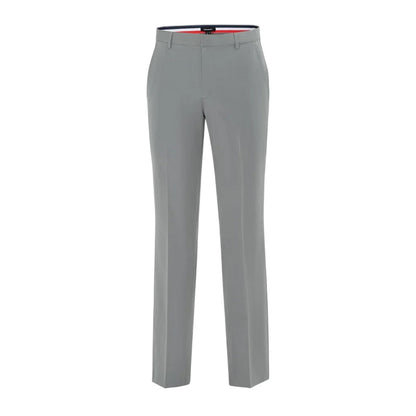 Brown - Front - Donnay Mens Performance Anti-Bacterial Formal Trousers