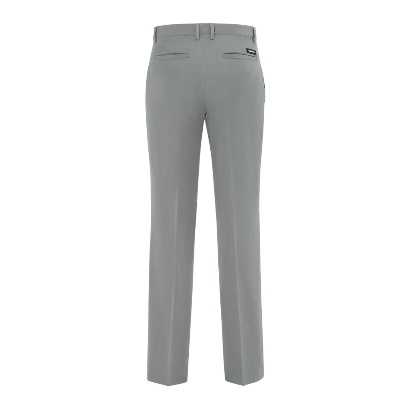 Brown - Back - Donnay Mens Performance Anti-Bacterial Formal Trousers