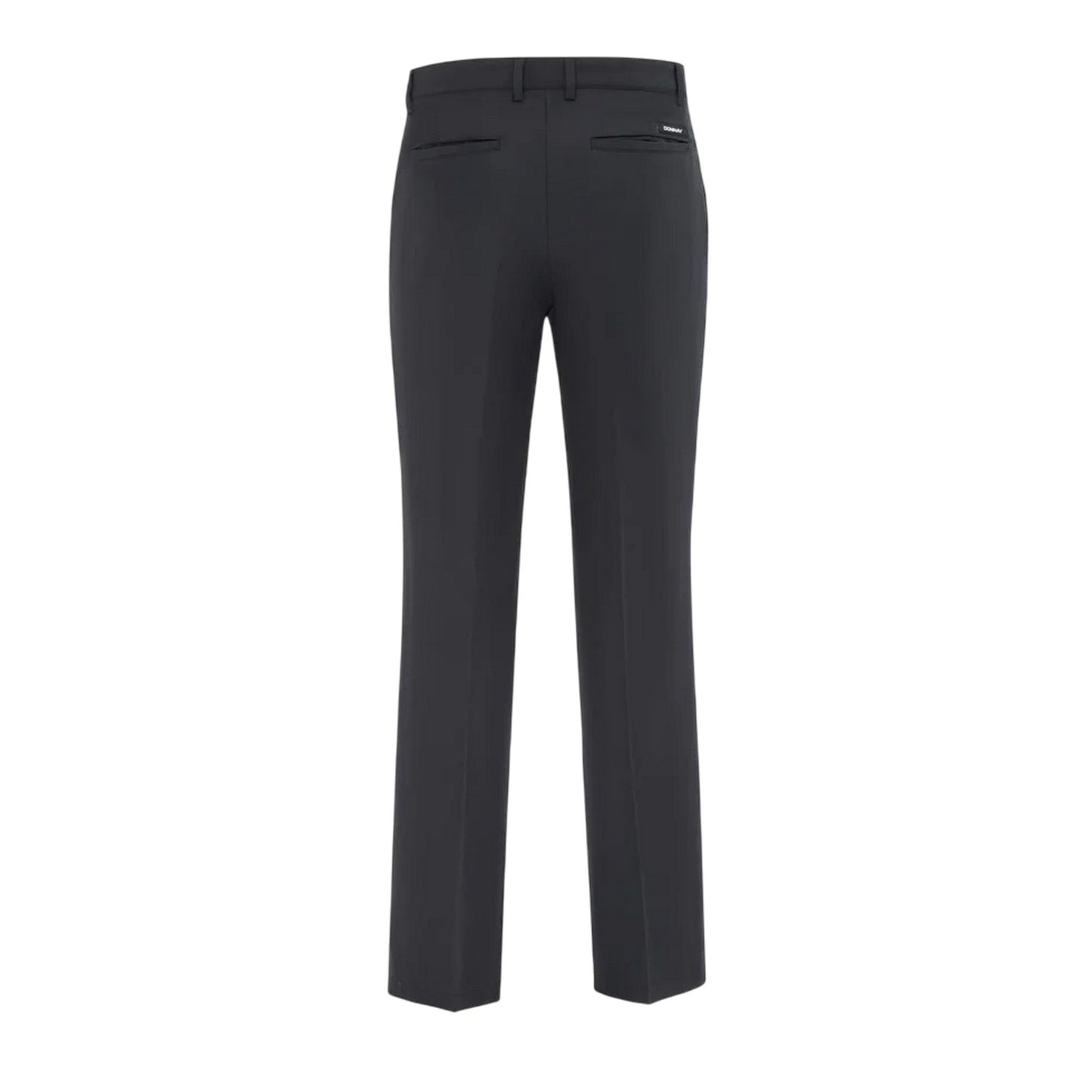 Dark Navy - Back - Donnay Mens Performance Anti-Bacterial Formal Trousers