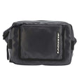 Black - Front - Lacoste Contrast Detail Zipped Satchel