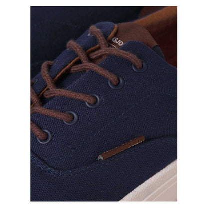 Navy Blazer - Pack Shot - Jack And Jones Mens Canvas Trainers