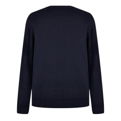 Navy - Back - Hugo Boss Mens Cassius C Jumper