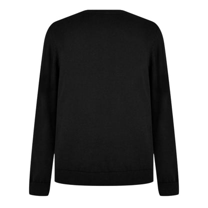 Black - Back - Hugo Boss Mens Cassius C Jumper