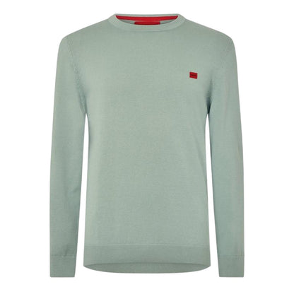 Light Green - Front - Hugo Boss Mens Cassius C Jumper