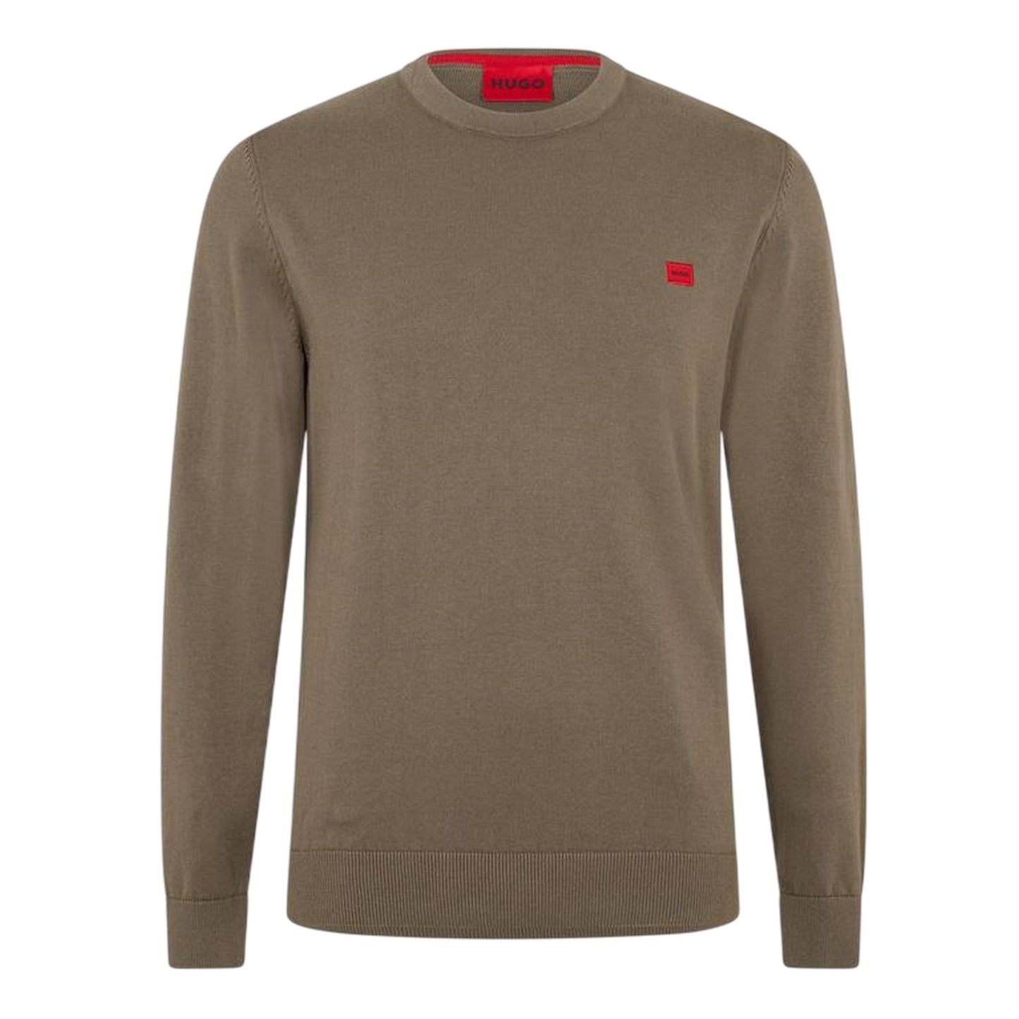 Medium Grey - Front - Hugo Boss Mens Cassius C Jumper