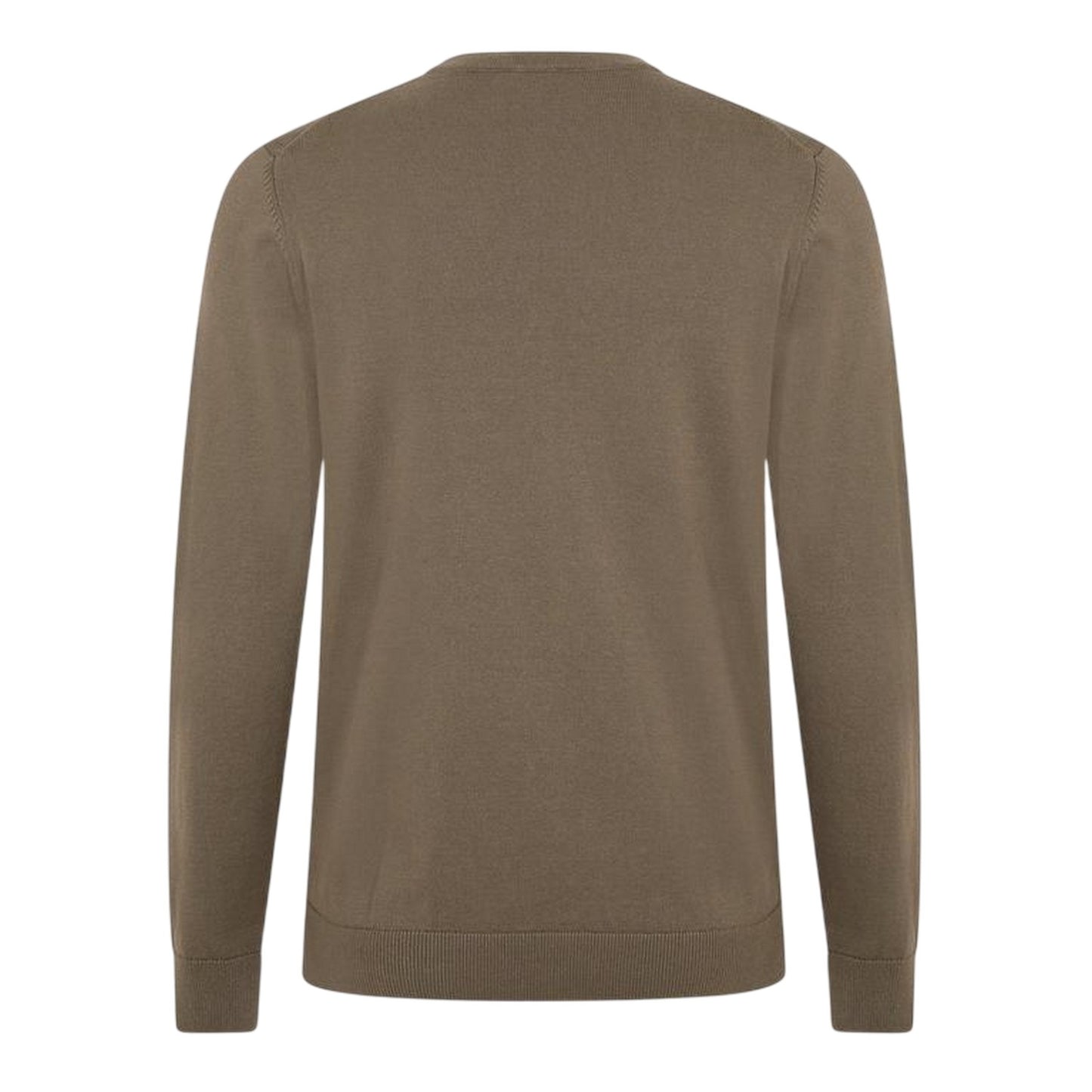 Medium Grey - Back - Hugo Boss Mens Cassius C Jumper