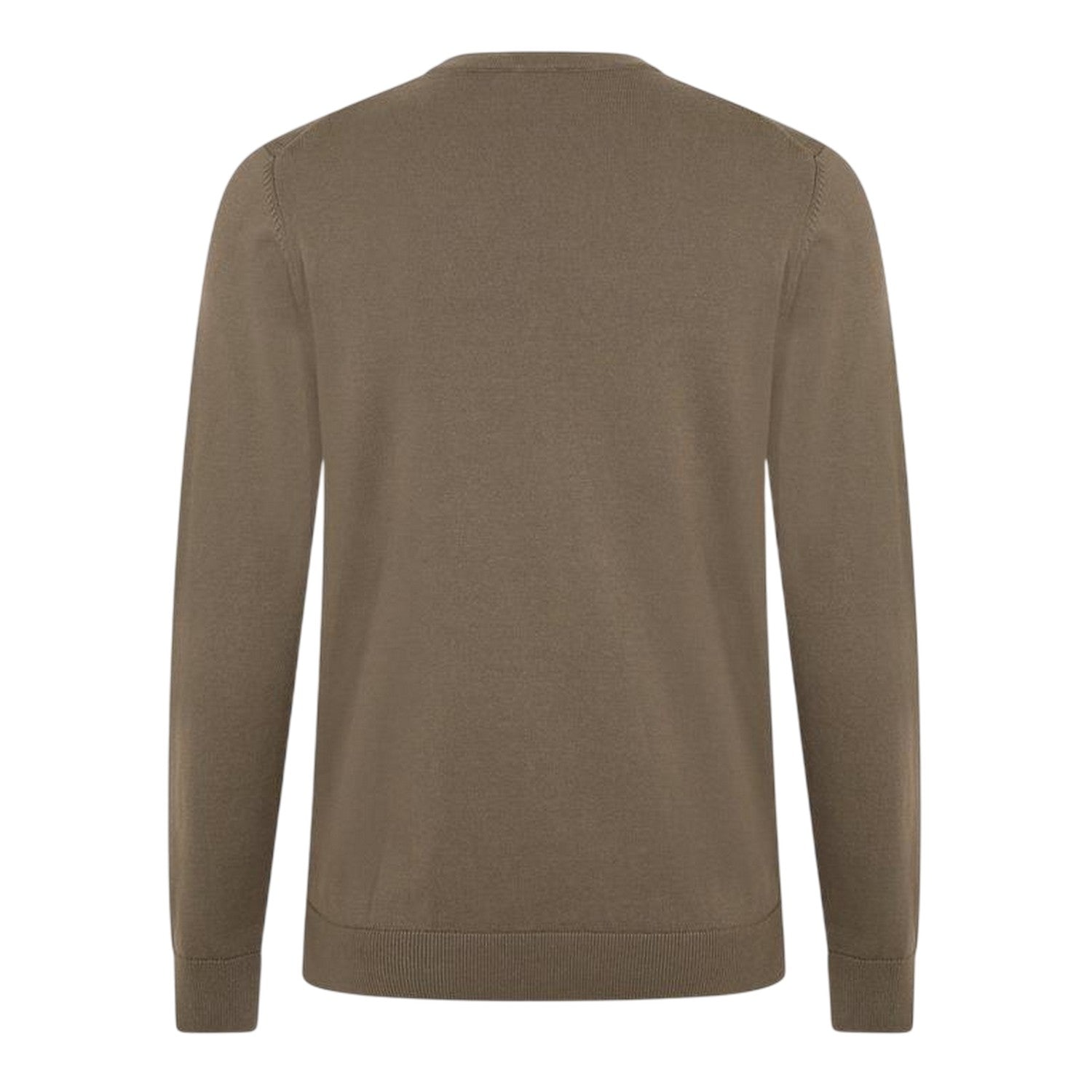 Medium Grey - Back - Hugo Boss Mens Cassius C Jumper