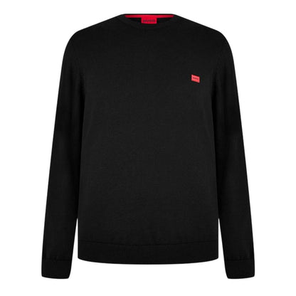 Black - Front - Hugo Boss Mens Cassius C Jumper