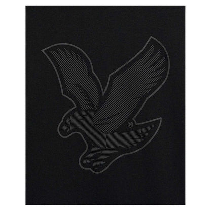 Black - Side - Lyle & Scott Childrens-Kids Logo Hoodie