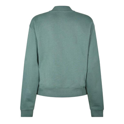 Green - Back - Hugo Womens-Ladies Logo Hoodie