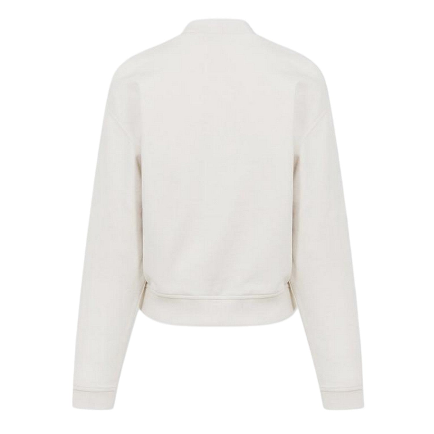 Off White - Back - Hugo Womens-Ladies Logo Hoodie