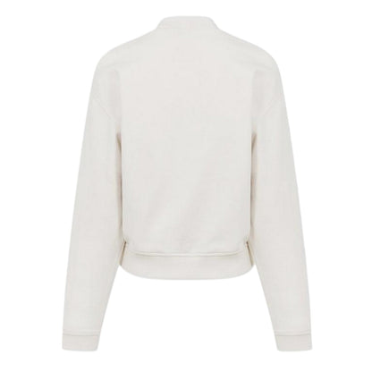 Off White - Back - Hugo Womens-Ladies Logo Hoodie