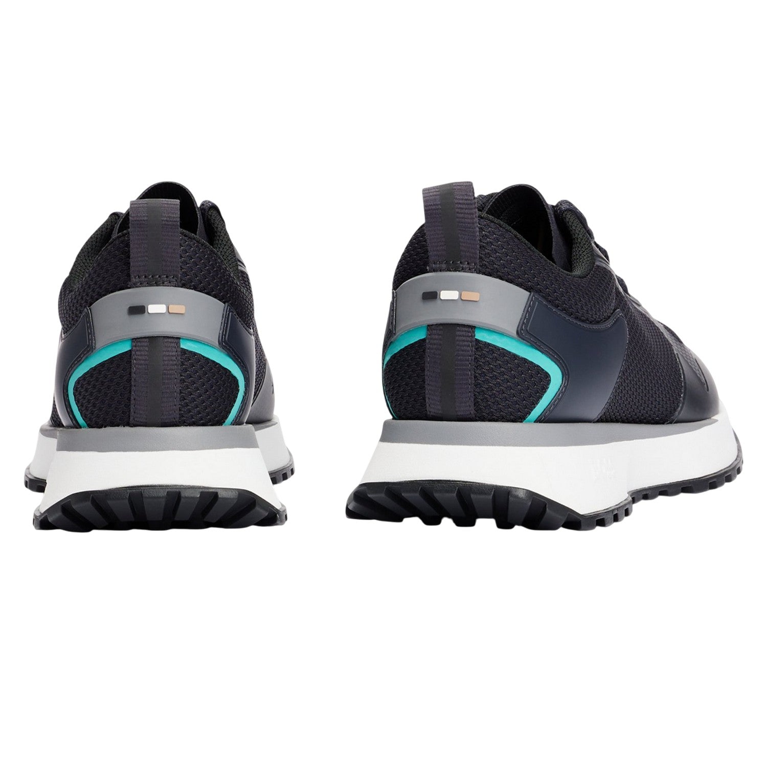 Dark Blue - Back - Boss Unisex Adult Jonah Running Trainers