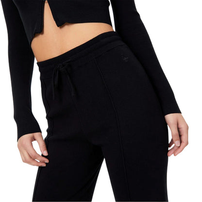 Black - Side - Jack Wills Womens-Ladies Pintuck Trousers