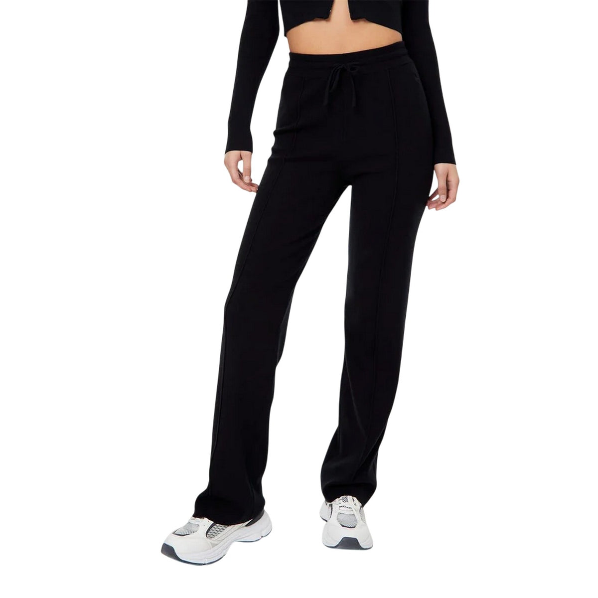 Black - Lifestyle - Jack Wills Womens-Ladies Pintuck Trousers