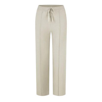 Stone - Front - Jack Wills Womens-Ladies Pintuck Trousers