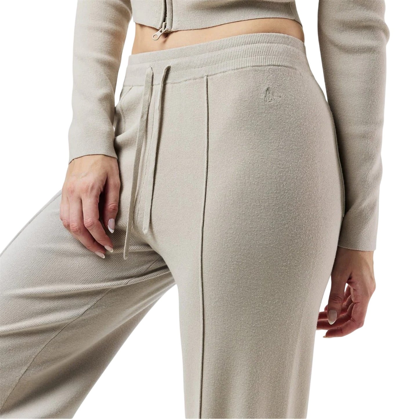 Stone - Side - Jack Wills Womens-Ladies Pintuck Trousers